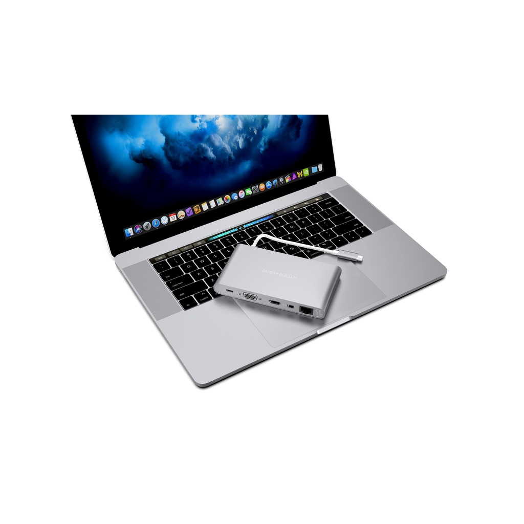 Cổng Chuyển HyperDrive UltImate 11 IN 1 USB-C Hub For Macbook, PC &amp; Devices - GN30