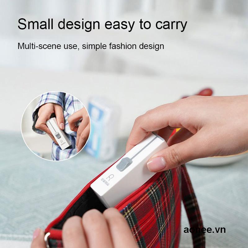 ✨✨Hộp Đựng Chỉ Nha Khoa Mini Tự Động Cao Cấp,Tăm chỉ nha khoa tiệt trùng hộp