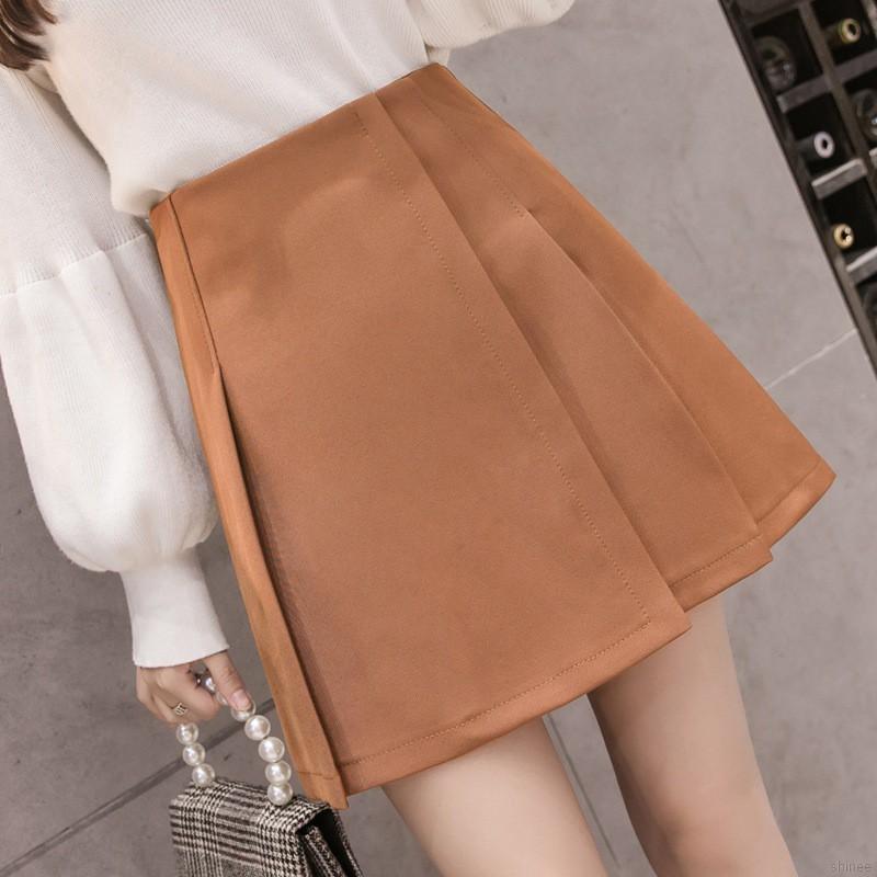 Chân váy xòe không đối xứng thời trang cá tính dành cho nữ
