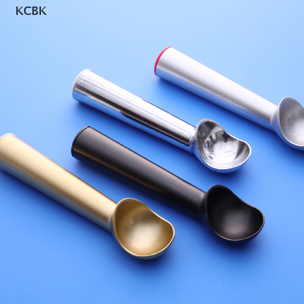 Muỗng Làm Kem Bằng Hợp Kim Nhôm Và Silicone Chống Đóng Băng Tiện Dụng