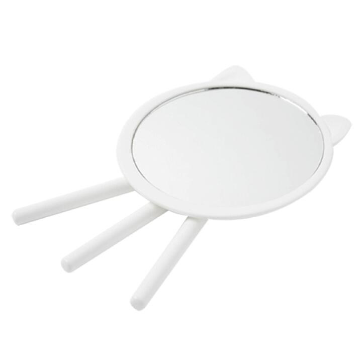 Gương Trang Điểm Để Bàn ARTBOX Hàn Quốc Hình Tai Mèo Màu Trắng