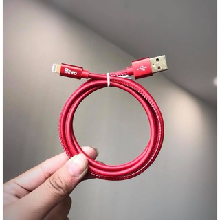 Dây Cáp Sạc BEWO Da Đỏ Cao Cấp Iphone