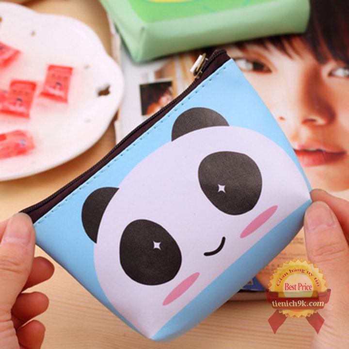 Ví đựng đồ thời trang hình thú dễ thương bằng da PU cao cấp | Ví doremon cú mèo cute để tiền đồ cá nhân cho bé