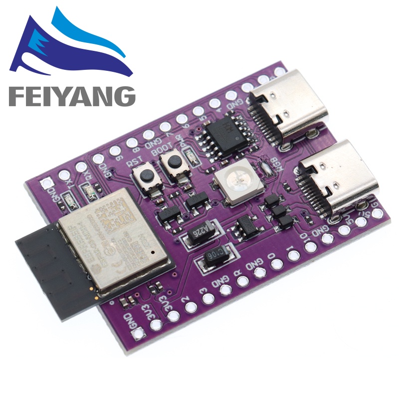 Linh kiện điện tử usb kép ESP32 ESP32-C3 AI-C3 ESP32-C3-DevKitM-1 ESP32-C3 MINI-1 AI-S3 ESP32-S3 N16R8 ESP32-S3-C