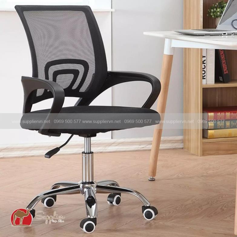 GHẾ XOAY VĂN PHÒNG, CHƠI GAMING NGỒI THOẢI MÁI, CHÂN INOX CÓ BÁNH XE- MSP : G001S