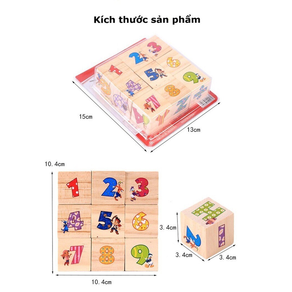 Combo 3 sản phẩm đồ chơi gỗ thông minh phát triển trí nào cho bé từ 0 đến 3 tuổi