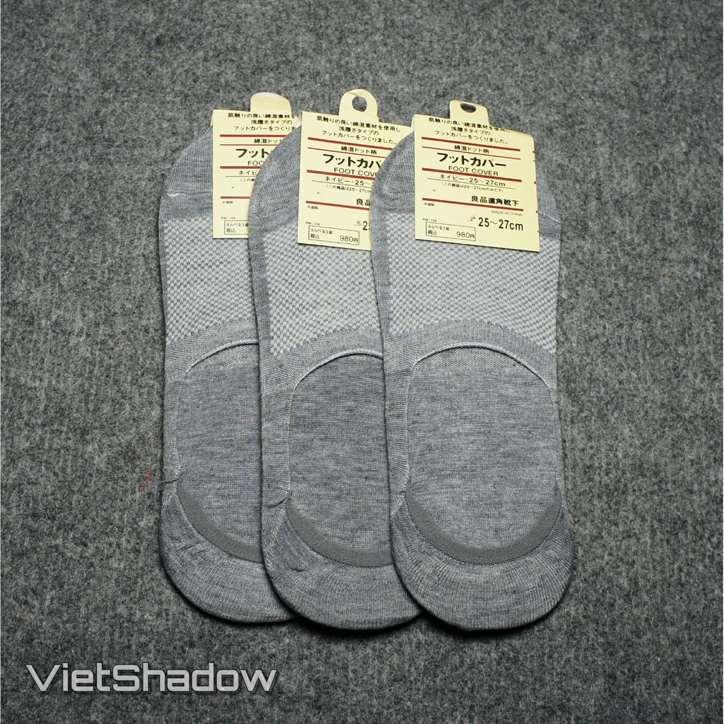 [Combo 10 đôi] Tất lười cotton xuất Nhật