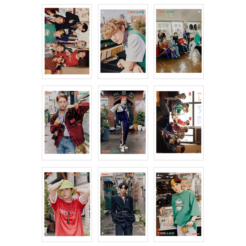 [Ép Lụa] Lomo Card BTS - BE ( 36 ảnh )