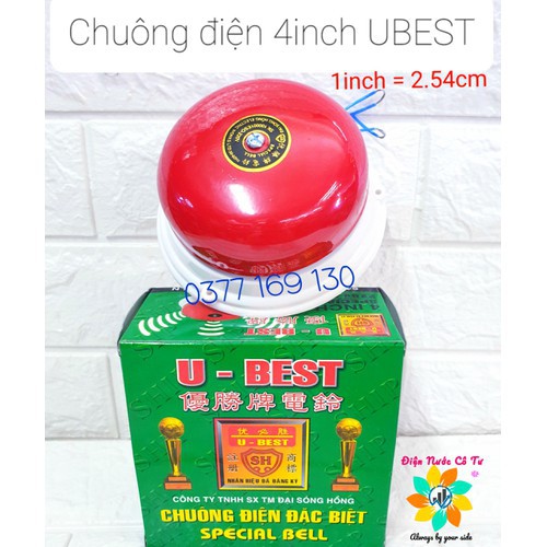 Chuông Điện 4 inch 6 inch 8 inch 220V U-Best