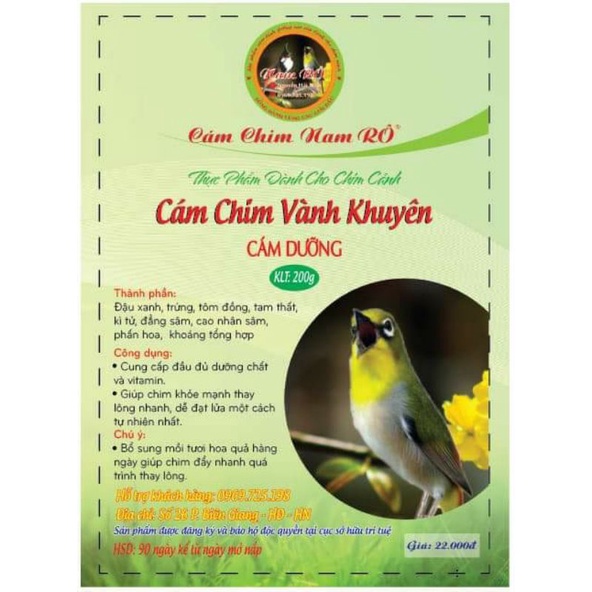 cám dưỡng nam rô