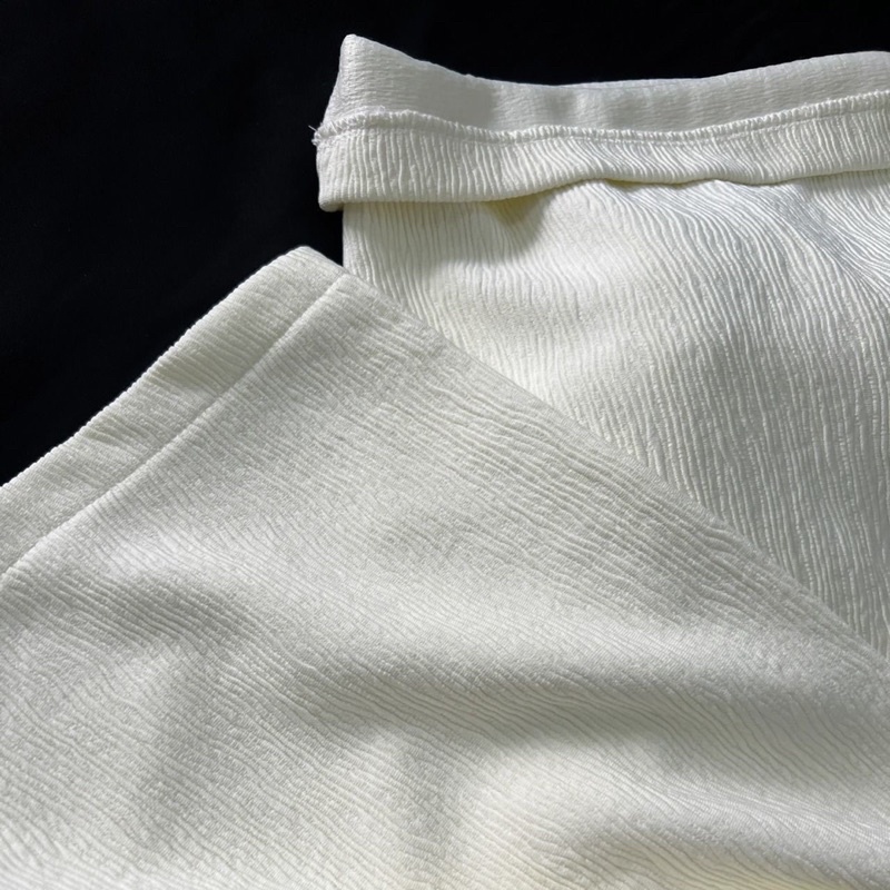 Quần Ống Xuông Culottes Lưng Cao Lụa Xốp Loại 1