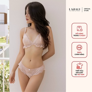 Áo ngực bralette dây quai ren không gọng đệm mỏng Ladali (hàng thiết kế cao cấp)