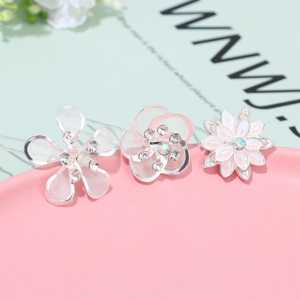 Trâm Cài Tóc Chữ U Hình Hoa Hồng