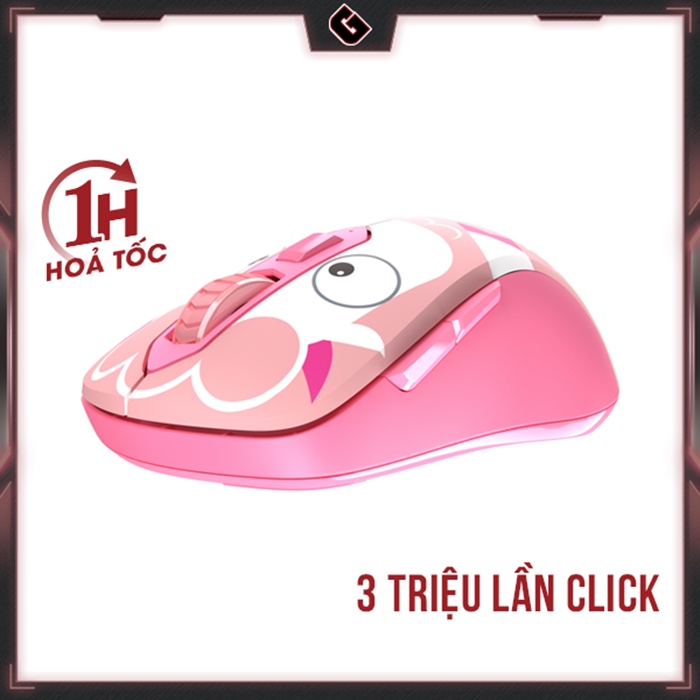 Chuột Không Dây DAREU LM115G Multi-Color - Hàng Chính Hãng