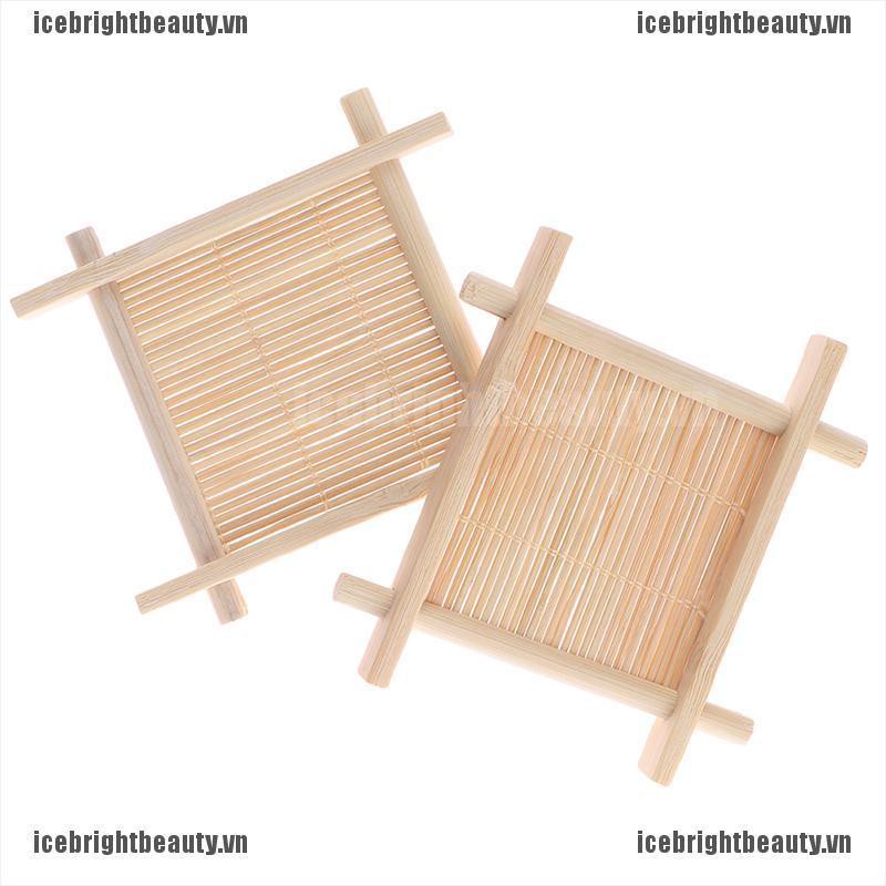 Khay Giá Đỡ Xà Phòng Bằng Gỗ Tre