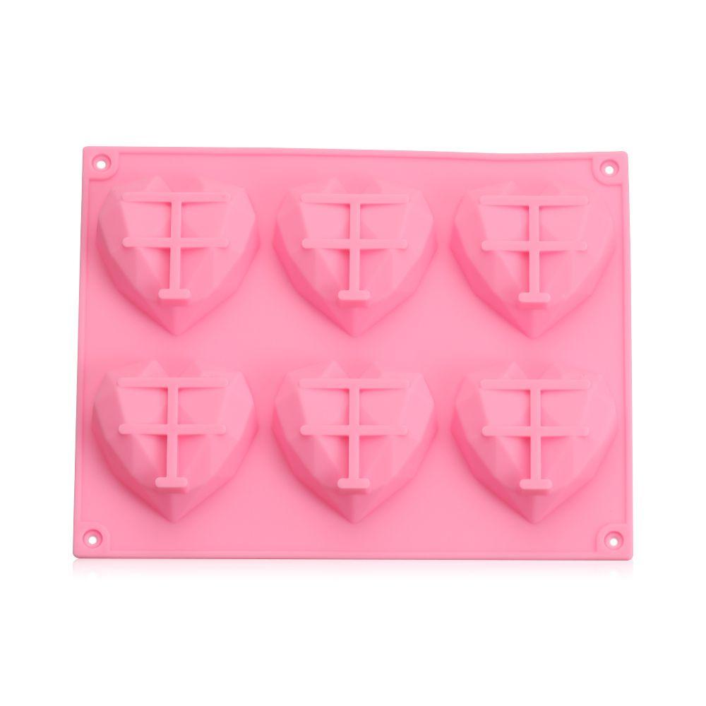 Khuôn Làm Bánh / Sô Cô La Hình Trái Tim 3D