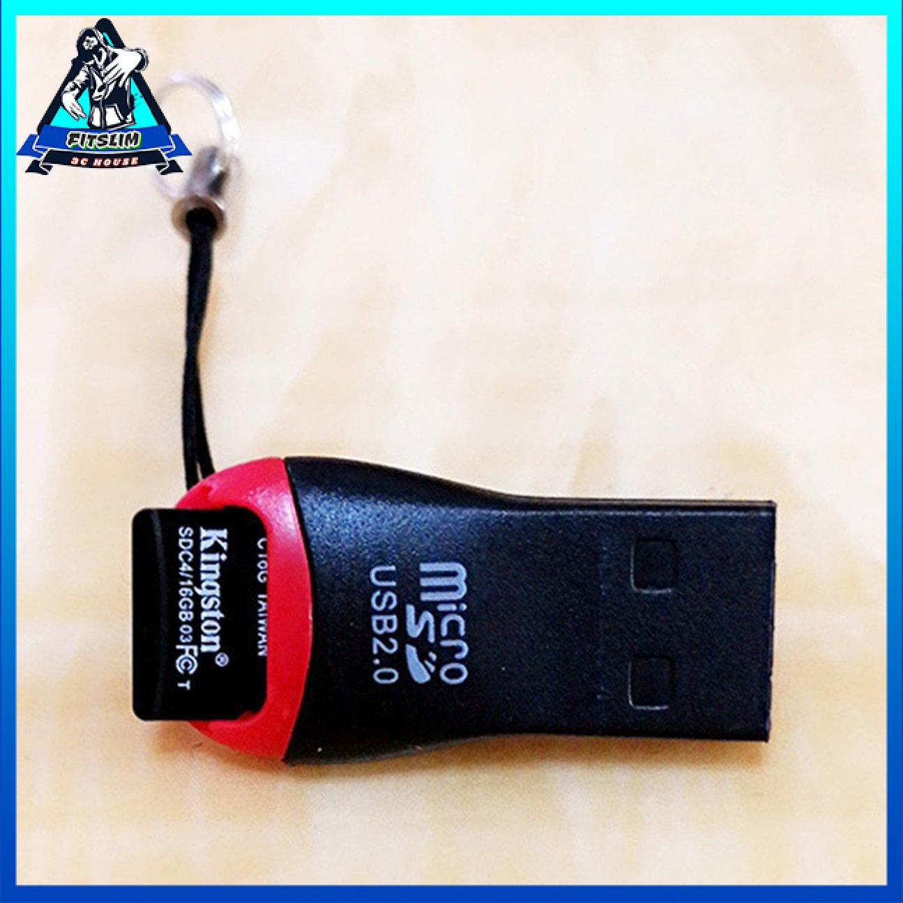 Đầu chuyển đổi đọc thẻ nhớ mini USB 2.0 tốc độ cao cổng Micro SD SDHC TF