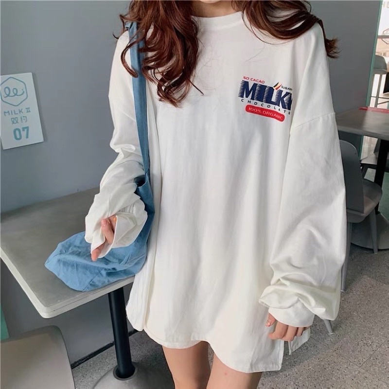 Áo thun dài tay nam nữ, áo phông dài tay unisex form rộng chất cotton dày đẹp in hình BERLIN