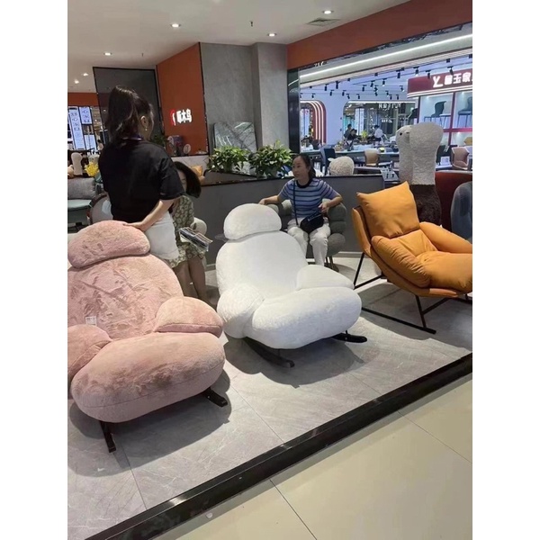 Ghế bập bênh thư giãn decor cao cấp