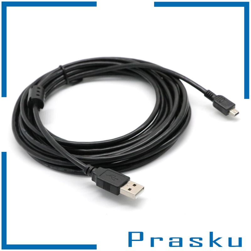 Cáp Chuyển Đổi 16ft 2.0 Usb Type A Sang Mini B Male 5 Pin Cho Máy Ảnh Đen | BigBuy360 - bigbuy360.vn