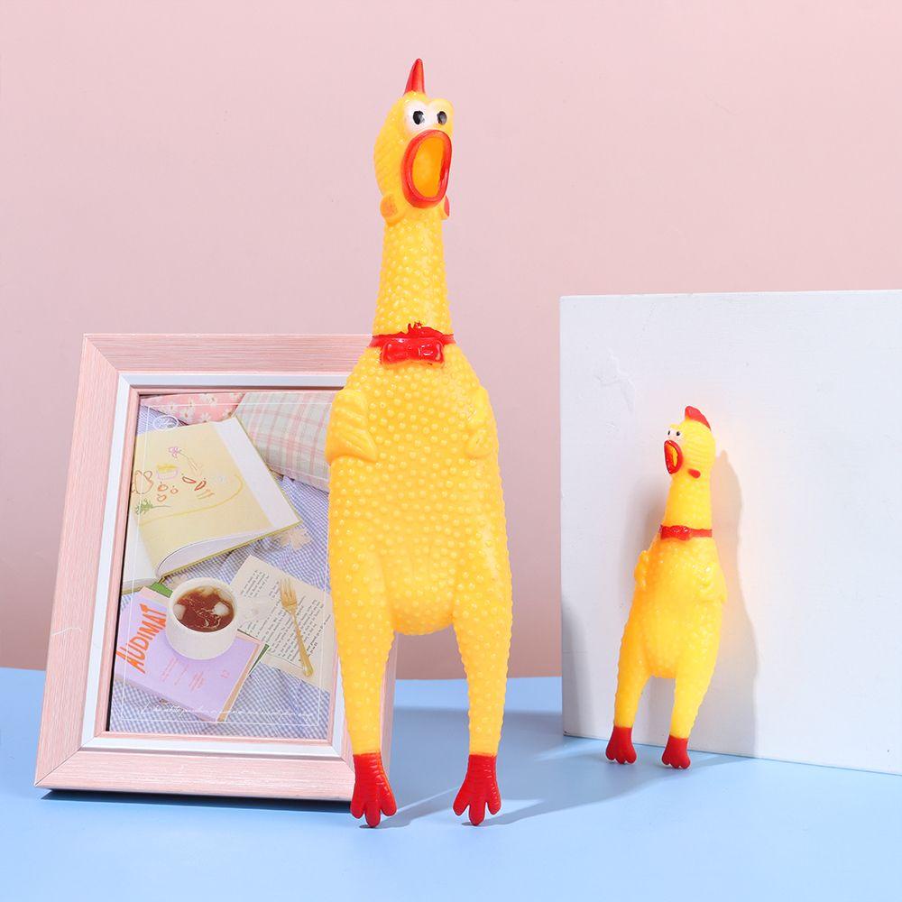 Đồ Chơi Squishy HìNh Con Gà PháT Ra TiếNg Kêu