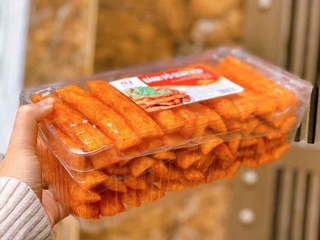 Bánh pò quẩy, hộp (320g) vị cay, mùi bò truyền thống