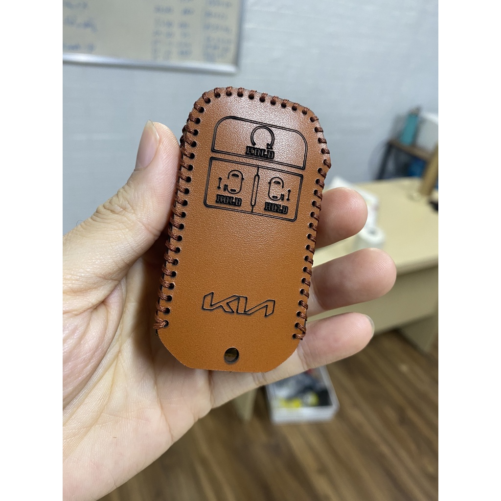 Bao da chìa khoá ô tô kia carnival 2022 chìa thông minh bảo vệ chìa khoá oto cao cấp chống xước