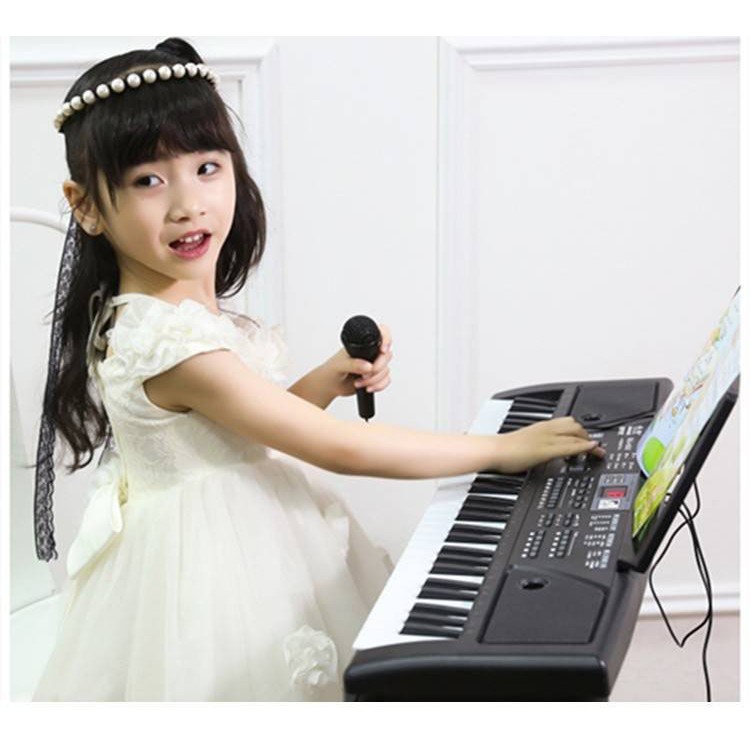 Đàn piano keyboard 61 phím loại TO cho bé + TẶNG quà