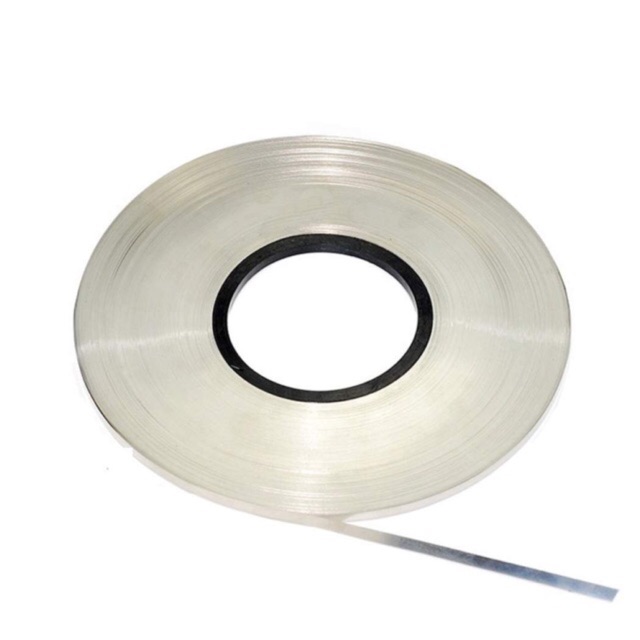 Kẽm hàn cell 0.2x8mm  0.15x8mm cuộn 1 mét dành cho hàn cell pin