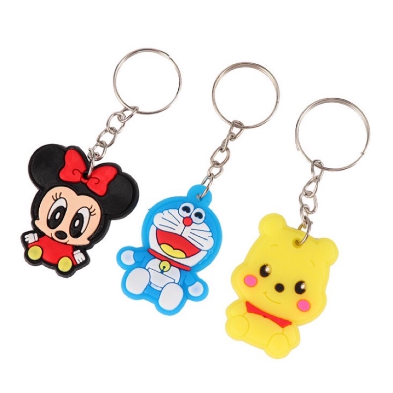 Quà tặng kèm k bán (Móc khóa 1 mặt PVC móc khoá)