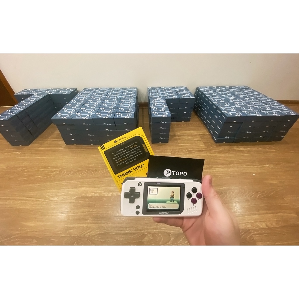  Máy chơi game Pocket Go - Giả lập 16 hệ game Retro, màn hình 2.5 inch IPS | BigBuy360 - bigbuy360.vn