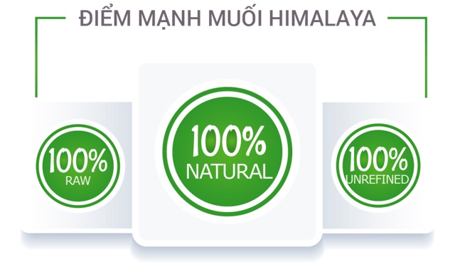 Muối hồng Himalaya - bổ sung cho nấm nước,sử dụng cực tốt trong ăn uống thay muối ăn
