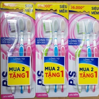 [ Mua 2 Tặng 1]  Bàn chải đánh răng P/S