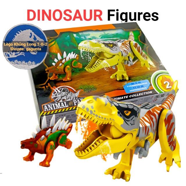 Lego Khủng Long T-rex Indominus 2020 Nhiều Chủng Loài Hãng Lele
