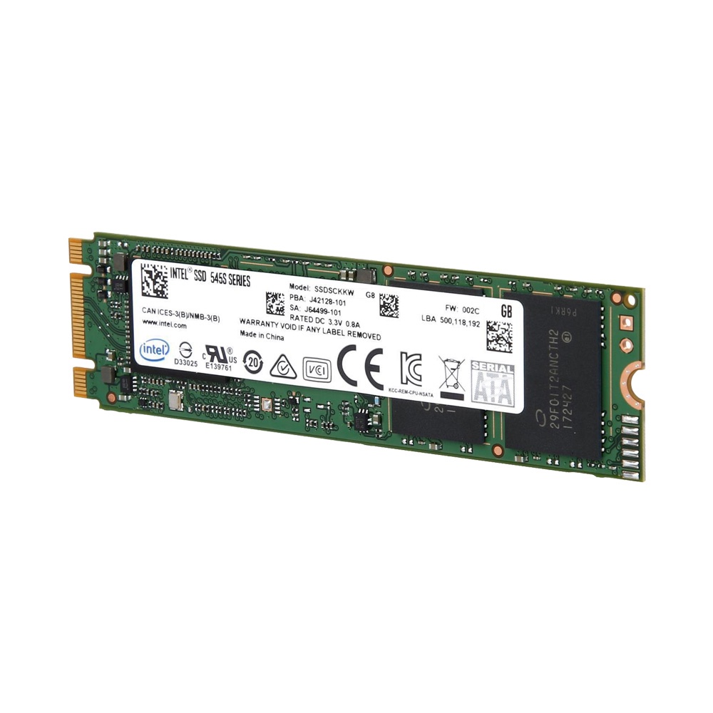 Ổ cứng SSD Intel 545s Series M.2 2280 Sata III 256GB 3D-NAND 64-Layer SSDSCKKW256G8X1 | BigBuy360 - bigbuy360.vn