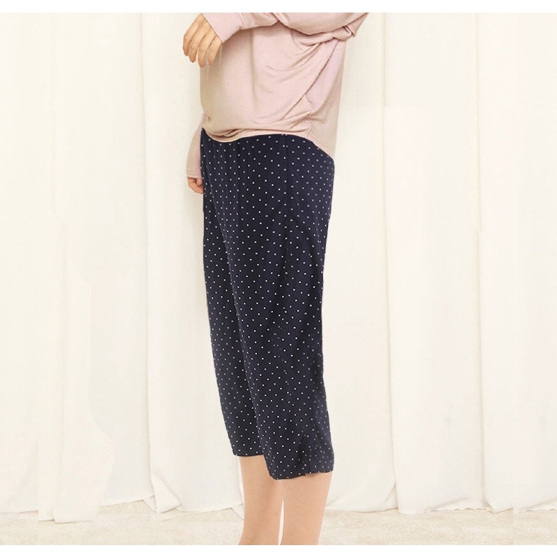 [Xuất Xịn] Quần Ngủ/ Quần Lửng Mặc Nhà Pajamas  Xuất Nhật Kate Lụa Siêu Nhẹ Mát Thoải Mái M L XL