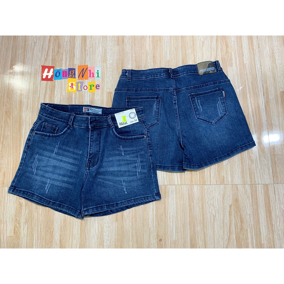 QUẦN SHORT JEAN ĐÙI CO GIÃN CAO CẤP DÁNG RỘNG SIZE ĐẠI 60KG