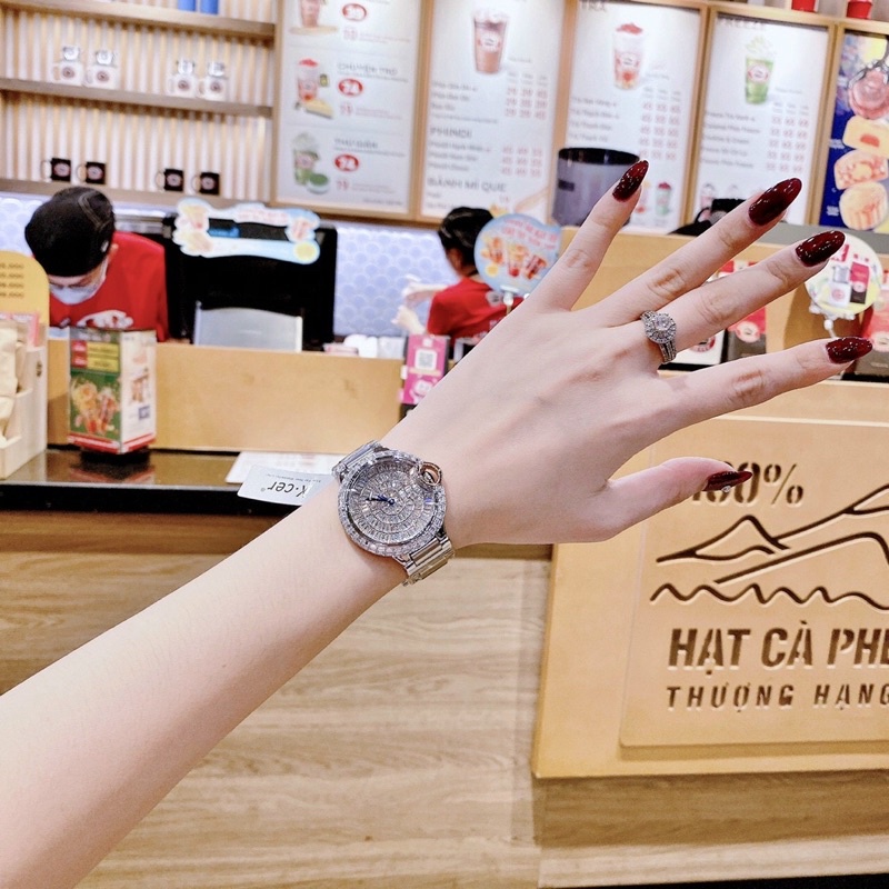 Fullbox bảo hành 12 tháng, Đồng hồ Nữ Xcer cao cấp cực đẹp LUTOS WATCH