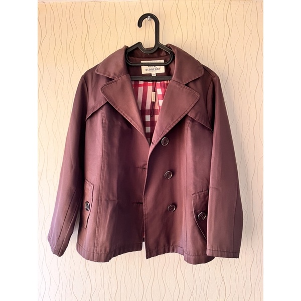 BURBERRY Áo Khoác PL London Được Sản Xuất Tại London