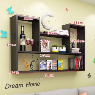 Kệ gỗ treo tường trang trí