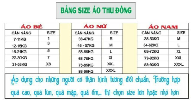 Áo thu đông gia đình chất nỉ đẹp