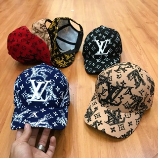 Nón Kết L V hoạ tiết