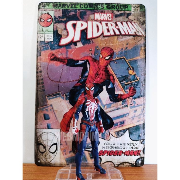 🌟GIÁ HỦY DIỆT🌟 Mô Hình Người Nhện Spider Man PS4 Marvel SHF - S.H. Figuarts Full Box