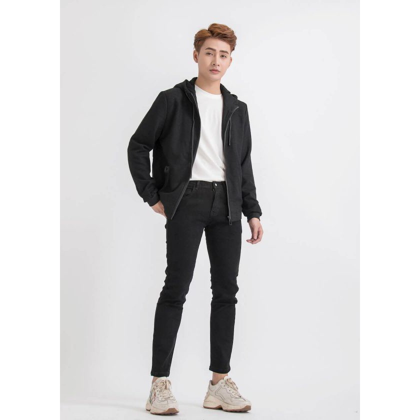 Quần jean nam đẹp black, quần bò nam đẹp, quần bò nam cao cấp, skinny jean nam