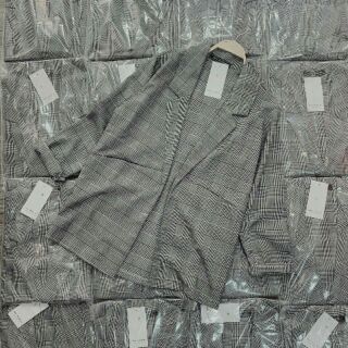 Áo Blazer kẻ