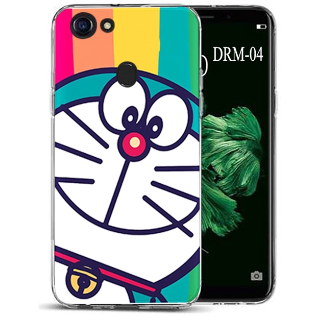 Ốp lưng Oppo F5 dẻo in hình Doraemon