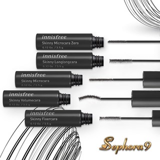 Mascara Chuốt Mi Hàn Quốc Innisfree Skinny làm cong dày dài và cố định mi