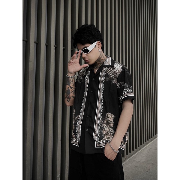 Áo sơ mi nam MIKENCO FLAME SHIRT