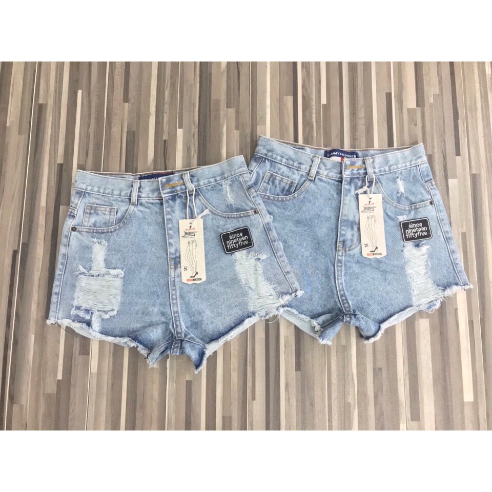 Quần short jean bụi - NUG0