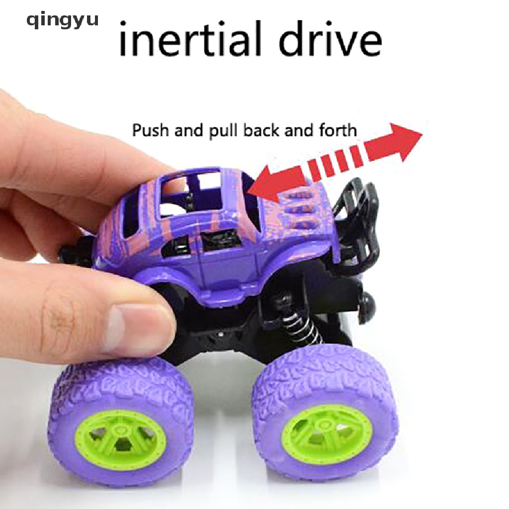 Qingyu Đồ Chơi Xe Địa Hình Bốn Bánh Vui Nhộn Cho Bé Trai